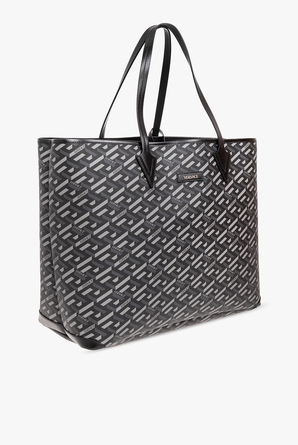 Versace Shopper bag | Slanted hand pockets on front feature mesh 